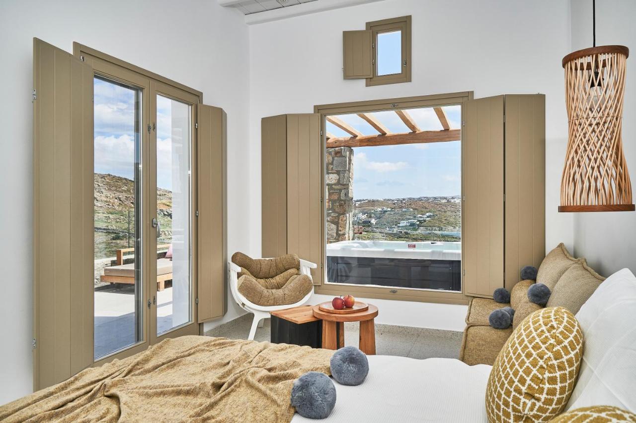 Due Mari Mykonos Hotel Agios Ioannis Diakoftis Luaran gambar