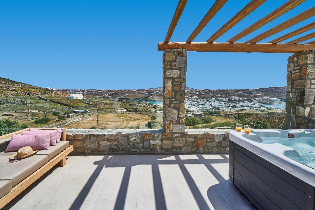 Due Mari Mykonos Hotel Agios Ioannis Diakoftis Luaran gambar