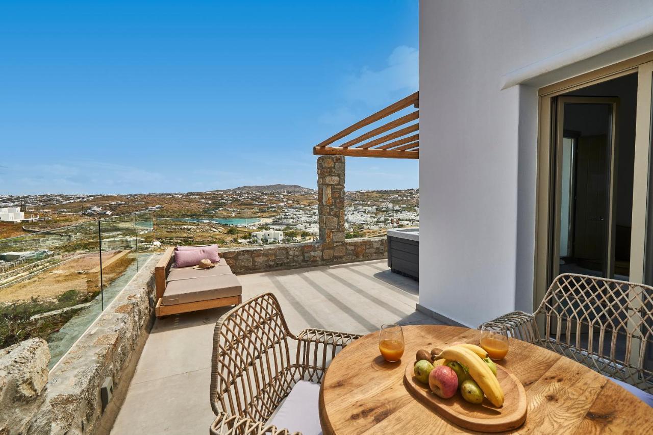 Due Mari Mykonos Hotel Agios Ioannis Diakoftis Luaran gambar
