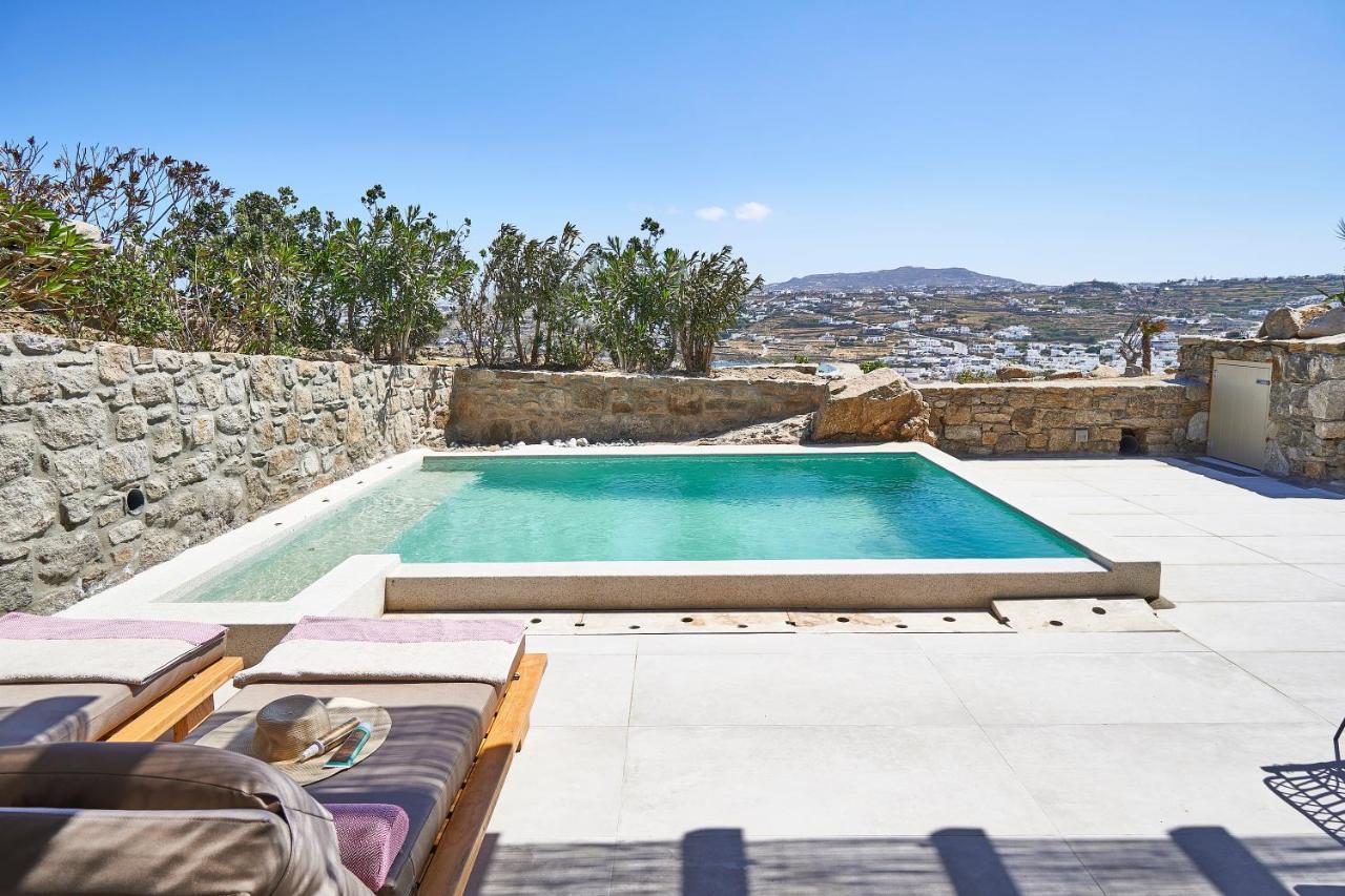 Due Mari Mykonos Hotel Agios Ioannis Diakoftis Luaran gambar