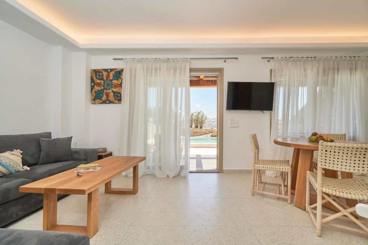 Due Mari Mykonos Hotel Agios Ioannis Diakoftis Luaran gambar