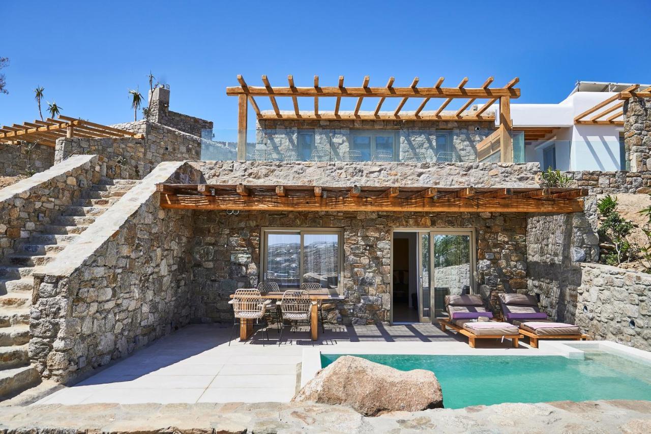 Due Mari Mykonos Hotel Agios Ioannis Diakoftis Luaran gambar