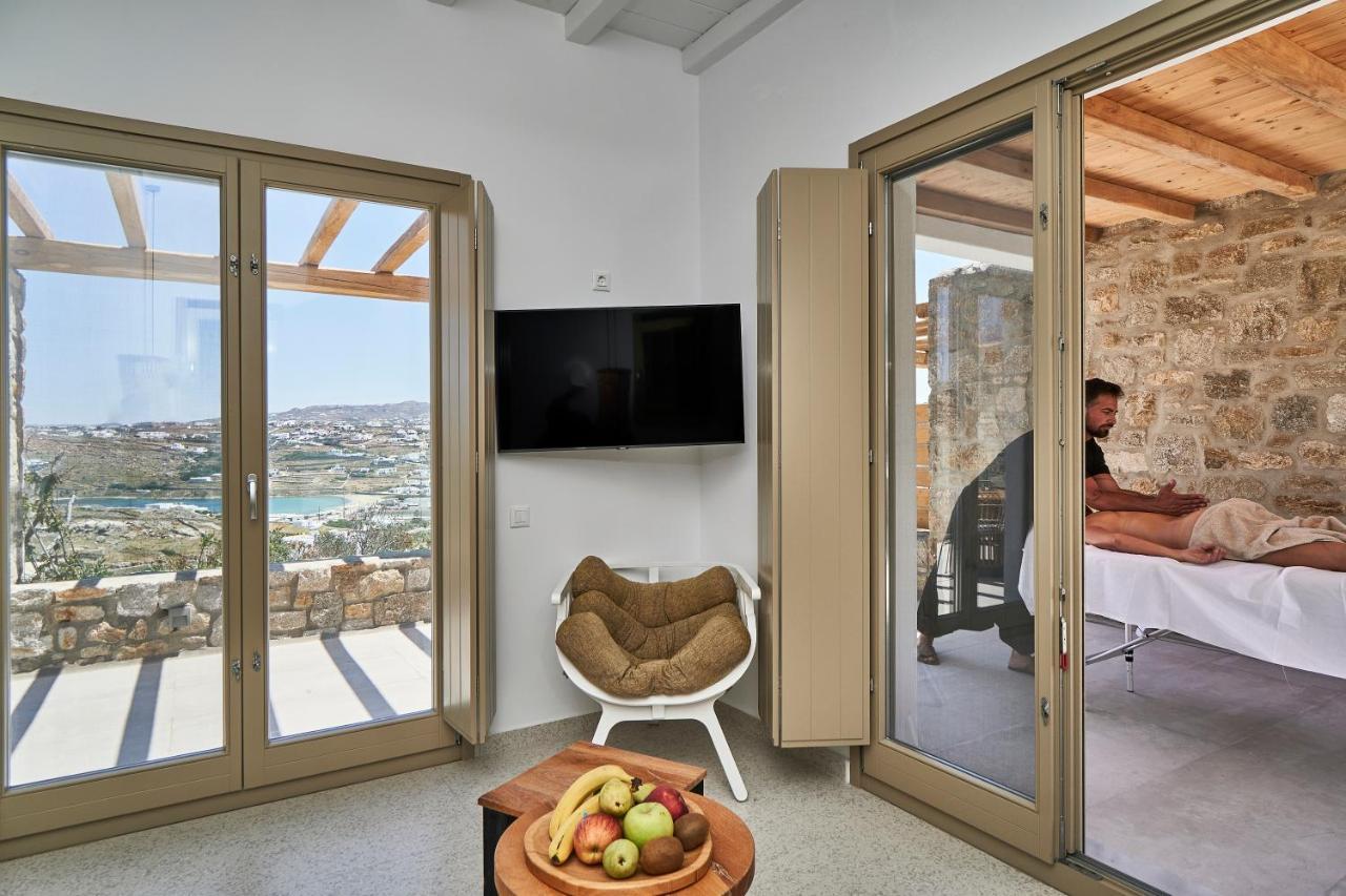 Due Mari Mykonos Hotel Agios Ioannis Diakoftis Luaran gambar