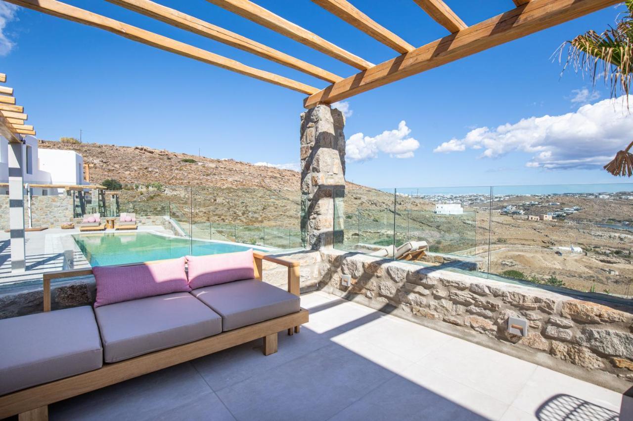 Due Mari Mykonos Hotel Agios Ioannis Diakoftis Luaran gambar